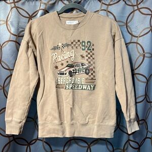 Tan girls size 11/12 sweatshirt